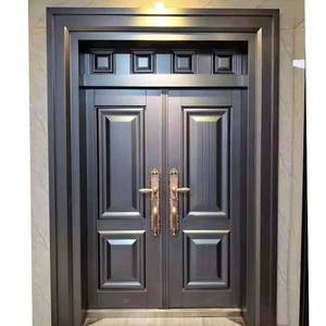 四开大门进户门农村锌合金图片