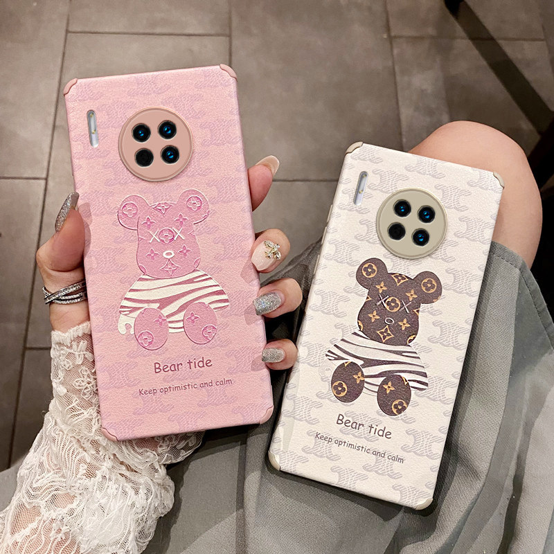 华为风潮情侣直边创意软壳个性mate30女款潮牌手机保护套