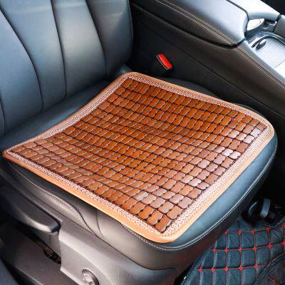 汽车坐垫单片竹片竹垫竹子夏天麻将凉垫夏季透气坐垫汽车凉席座垫_不