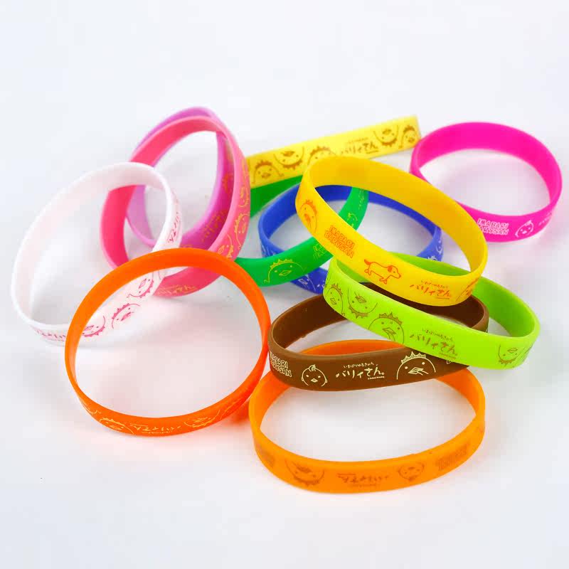 卡通萌小鸡硅胶手环情侣闺蜜礼物手链软胶手环活动赠品地推小礼品