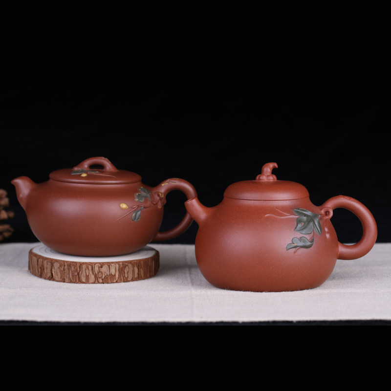 花货/花黛子品 高工贾益芳 原矿清水泥/底槽青宜兴紫砂壶收藏送礼