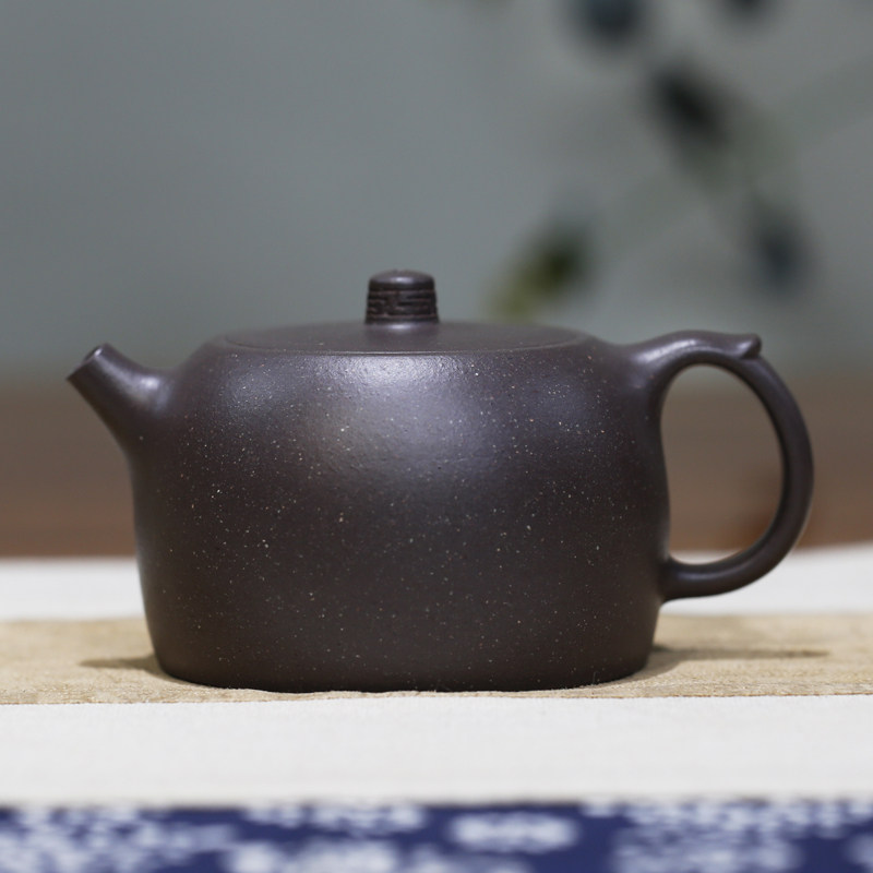 新品铎镜原矿天青泥名家孔祥生纯全手工正宗宜兴紫砂壶家用泡茶