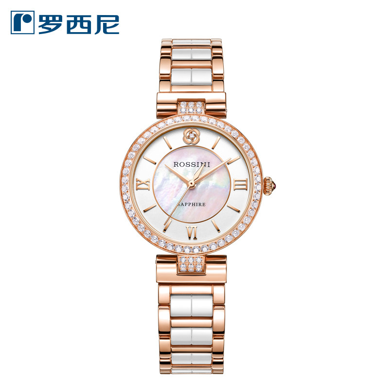 罗西尼女士腕表价格及图片-罗西尼女士手表,型号是5518w01b的报价-东