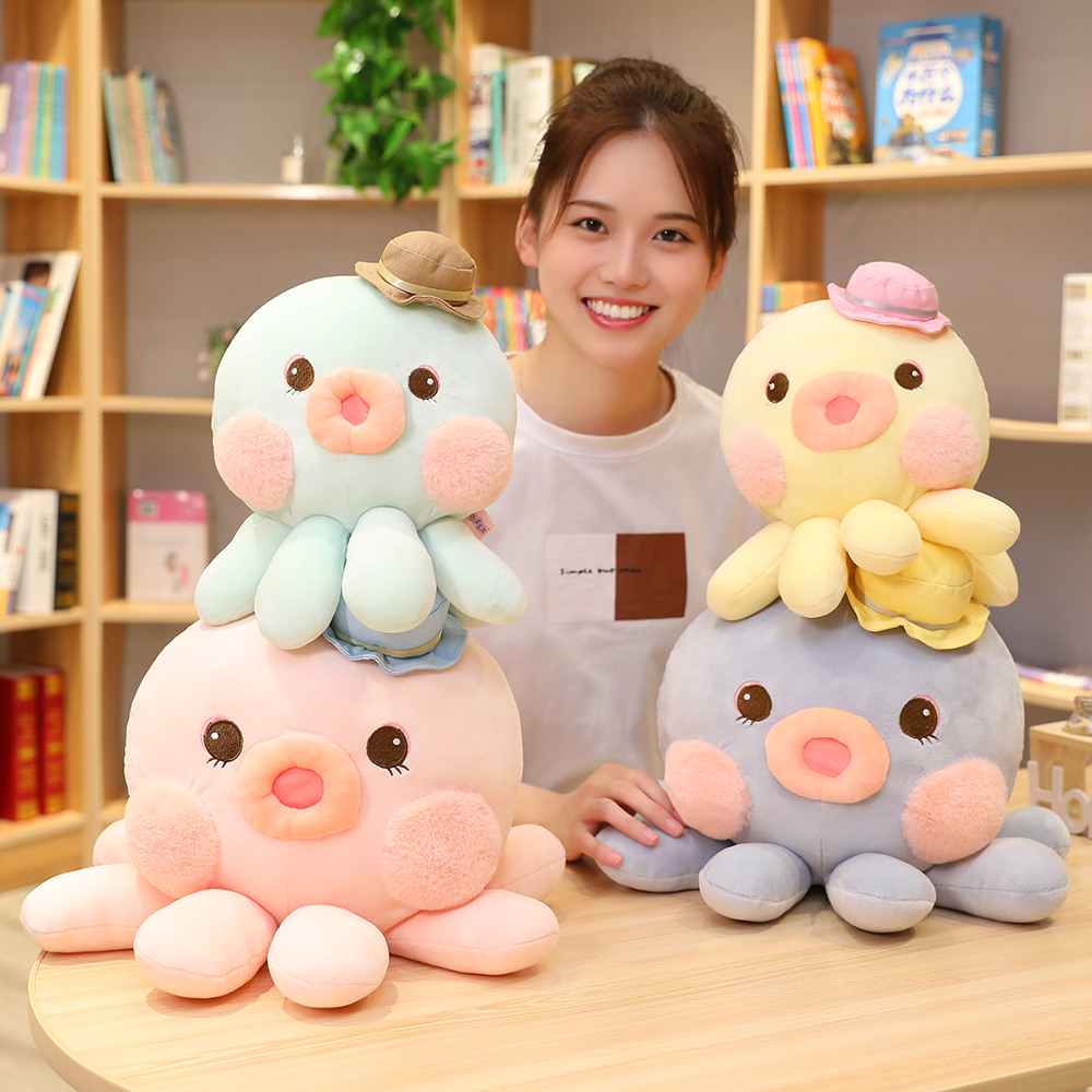 lovely octopus Doll Hearts octopus Pillows doll Ragdoll Plush Toys birthday giftin the Toy/Childs/Puzzle/Building block/Model , Plush Fabric Toys category - from Buy2taobao.com to provide professional Taobao agent buy service