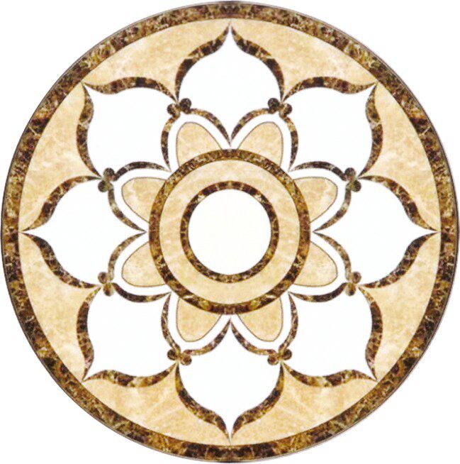 天然大理石台面_天然大理石玄关走廊客厅水刀拼花地面砖波导线背景墙