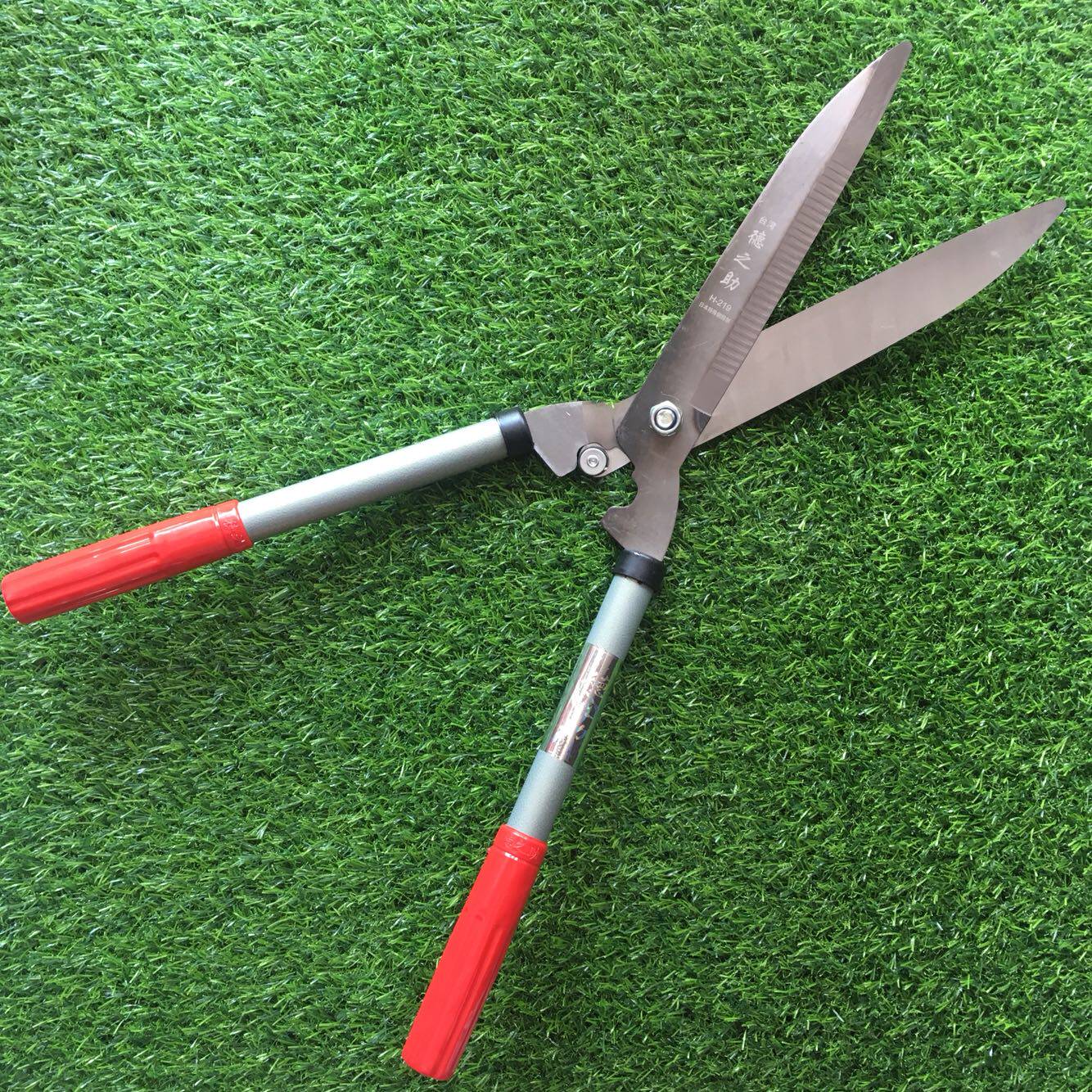 台湾原装进口德之助大剪刀 整篱剪h-219大平剪 园林工具 草坪剪
