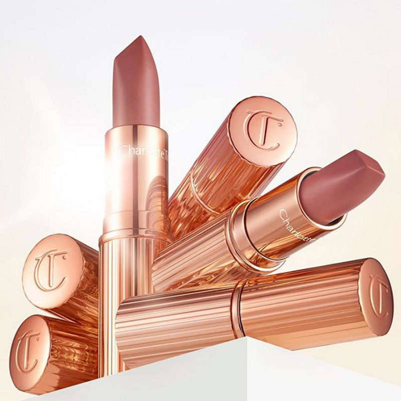 ct哑光雾面口红charlottetibury豆沙色唇膏miranda walk of shame