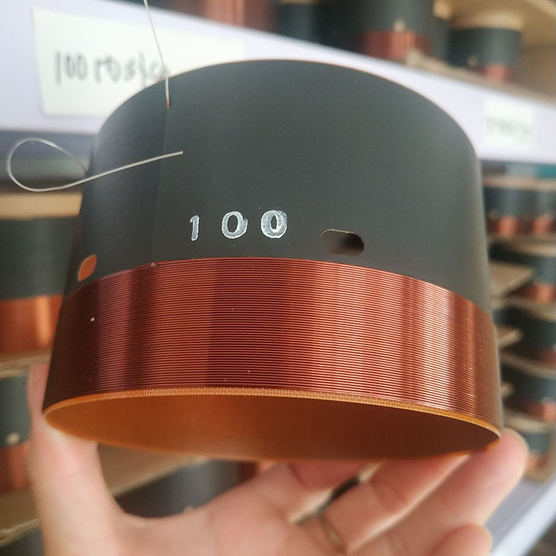 一折15寸喇叭 重低音_100心线圈低音喇叭线圈芯音圈纯铜15寸18寸2层