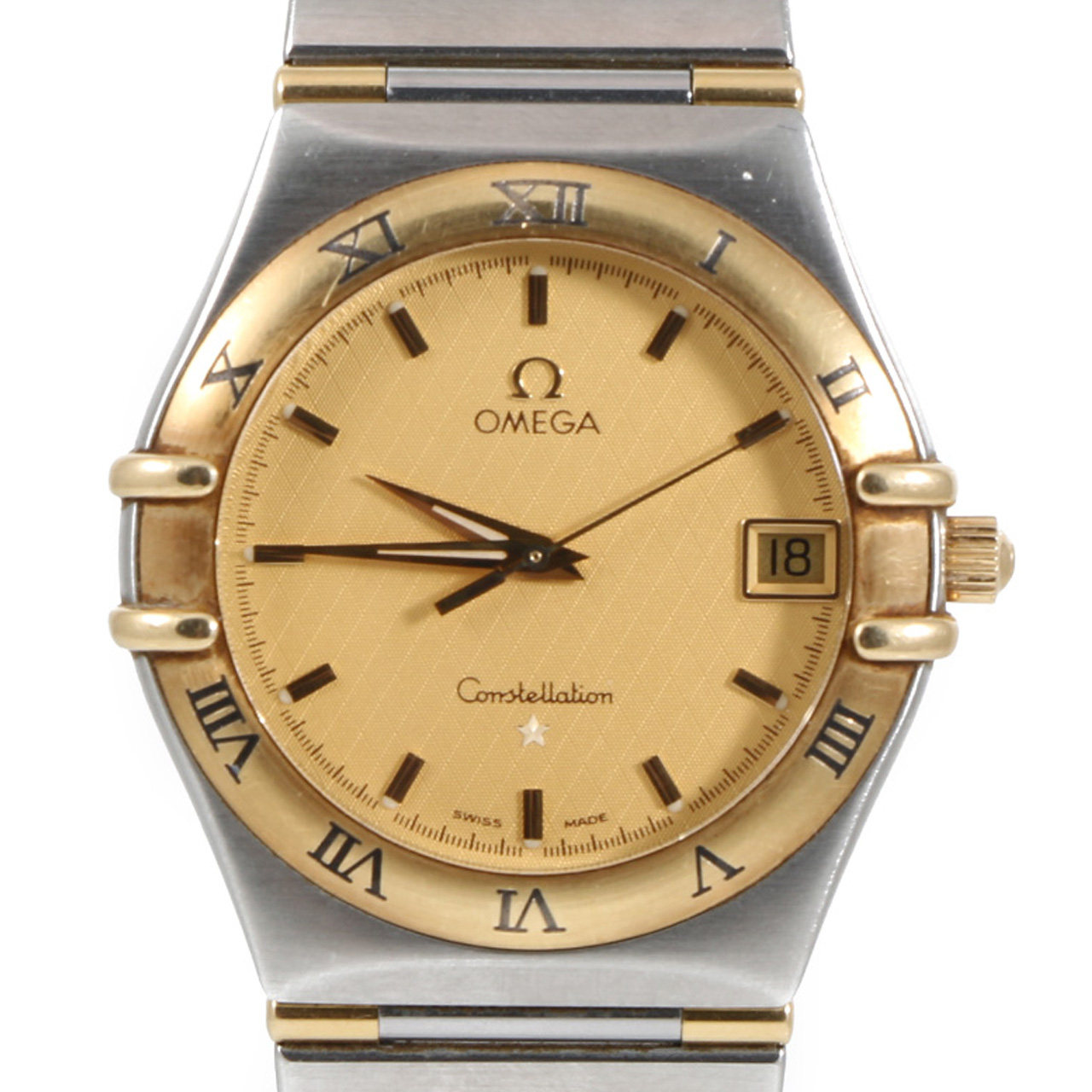 绝当【9.0新】欧米茄星座系列石英男表 宝瑞通典当行