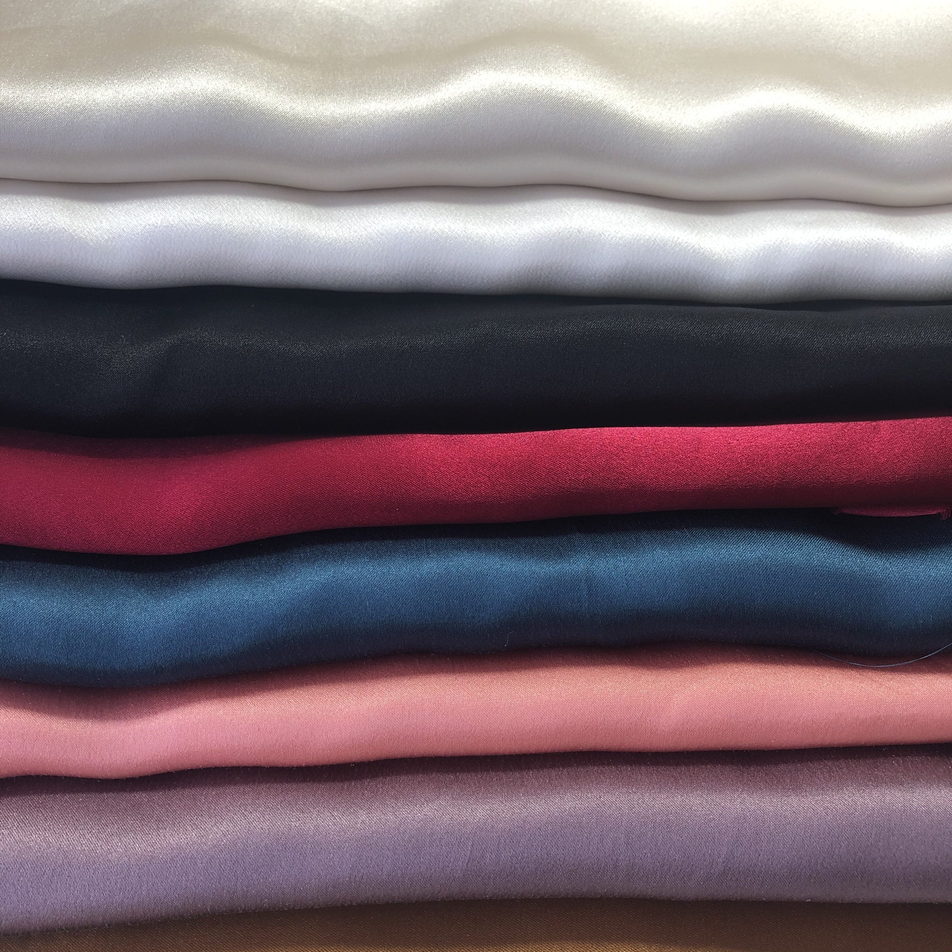 一折称斤布料 100%真丝布