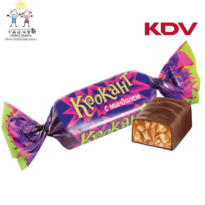 俄罗斯紫皮糖正品原装进口食品巧克力