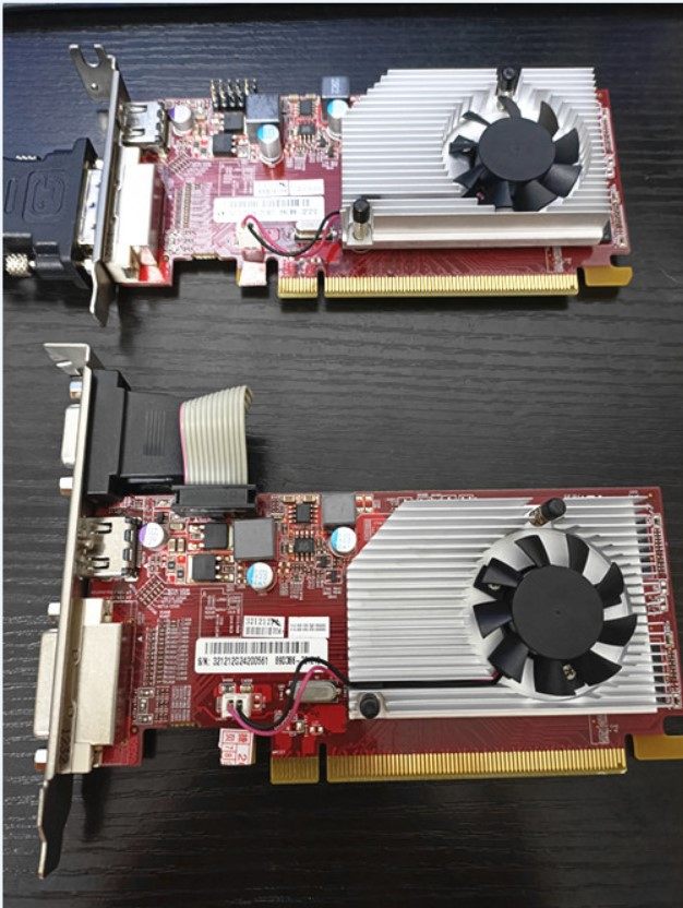 amd hd7350独立1g高清显卡hdmi和dvi带音频支持双屏1080p全高半高