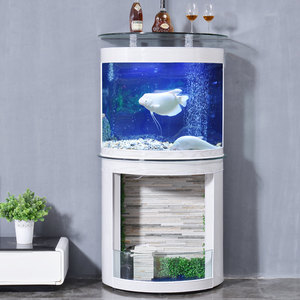 【生态鱼缸水族箱水幕墙缸免换水价格】最新生态鱼缸水族箱水幕墙缸免
