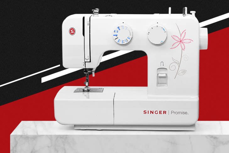 缝纫机胜家singer1412家用入门电动多功能锁扣眼带锁边衣车