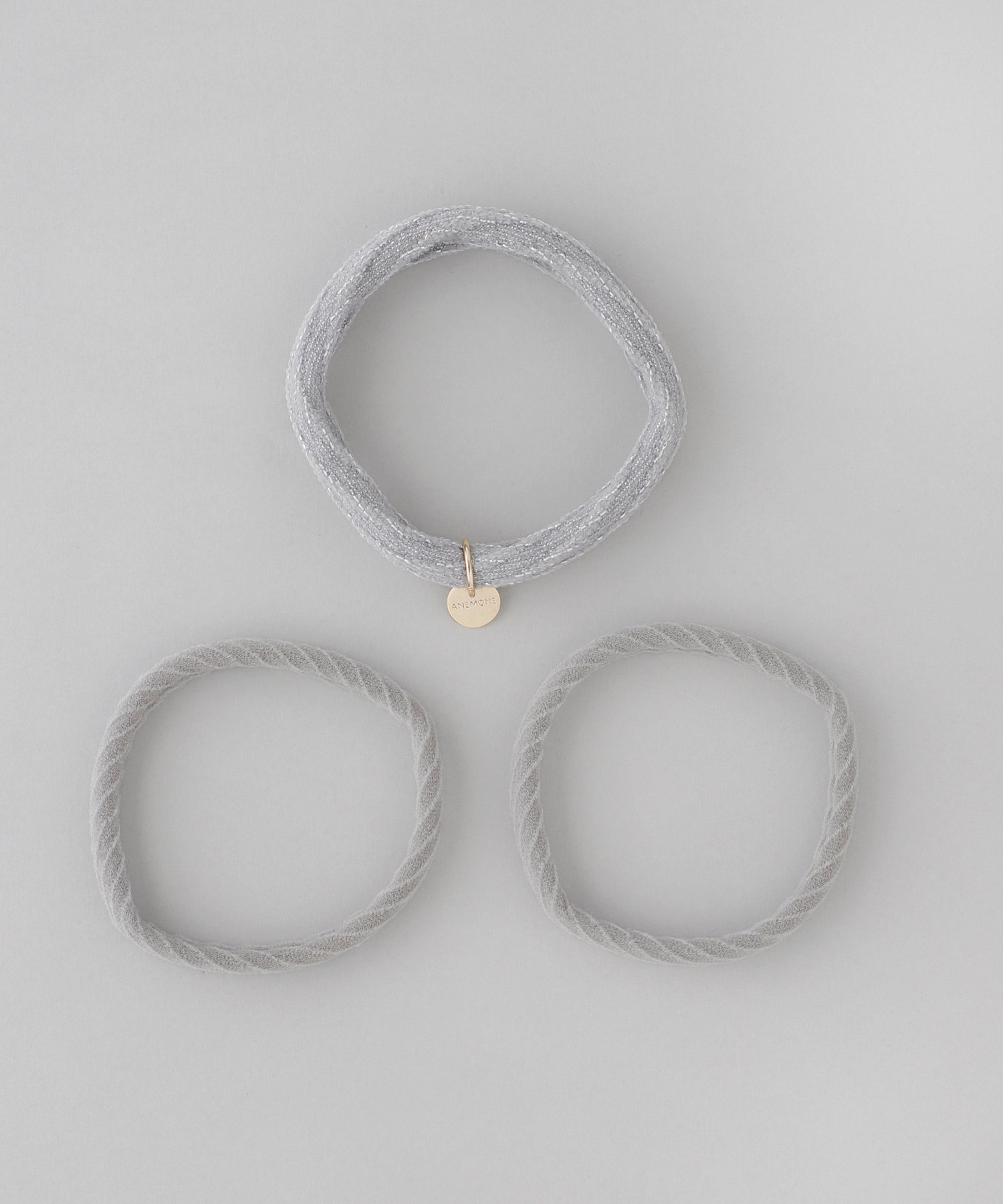 部现包拼邮 日本代购 anemone 日系彩色发绳发圈头绳束发绳 3件套