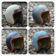 KEDON碳纤维复古头盔摩托机车哈雷巡航CM300金吉拉男女4分之3半盔