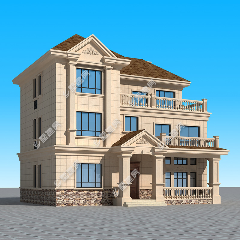 农村别墅设计图纸三层大额优惠券