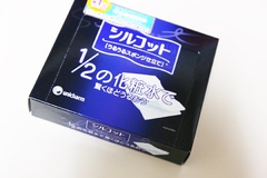 Unicharm尤妮佳化妆棉省水 省1/2化妆水40枚装 日本代购国内现货