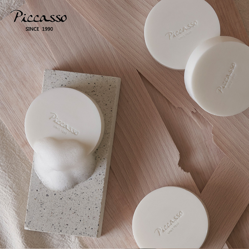 韩国piccasso化妆刷清洗洗刷皂萃取自然精华温和细腻100g大容量
