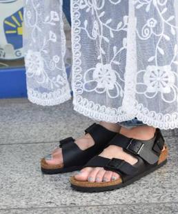 日本代购直邮勃肯鞋BIRKENSTOCK Milano复古百搭男女凉鞋