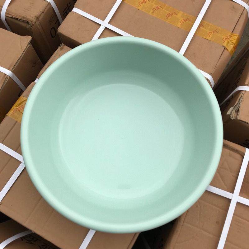 3547厂绿色脸盆水盆单人新款结实耐用露营户外塑料