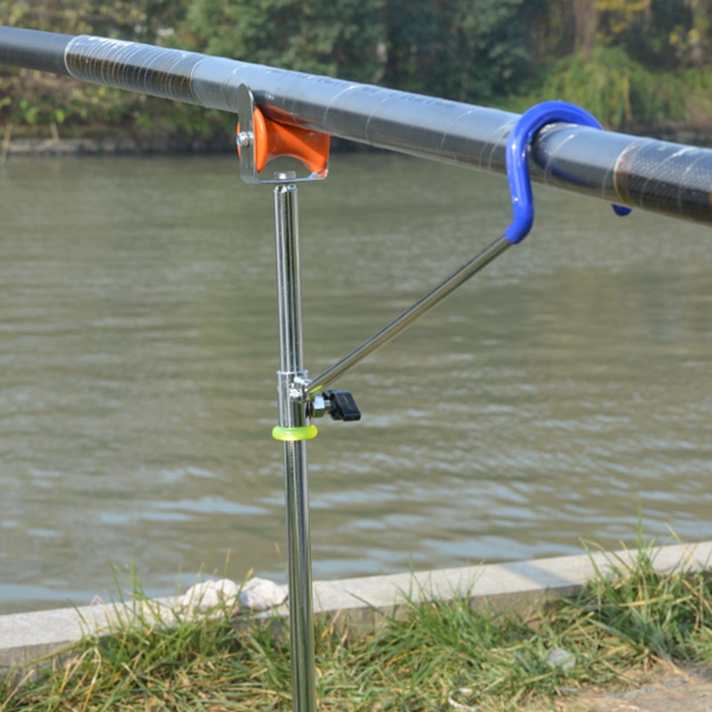 大支架8-14米长竿支架单轮长杆支架钓鱼支架鱼竿专用炮台支架