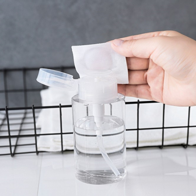 旅行便携式压取式分装瓶按压式卸妆水收纳瓶透明手压式化妆水空瓶