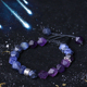 【宇宙】原创男士复古手链ins小众设计感 天然紫水晶手串情侣礼物