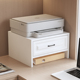 办公桌面打印机抽屉柜通用静音滑道家用放置柜（整装发货+50元）