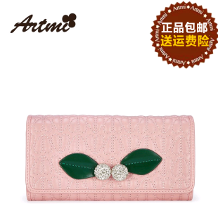 coach粉色水果印花 Artmi2020粉色可愛潮新品 幾何小清新水果刺繡包日韓休閑釘鉆錢包 coach