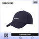 Skechers斯凯奇男女同款潮流棒球帽简约日常百搭遮阳帽防晒鸭舌帽