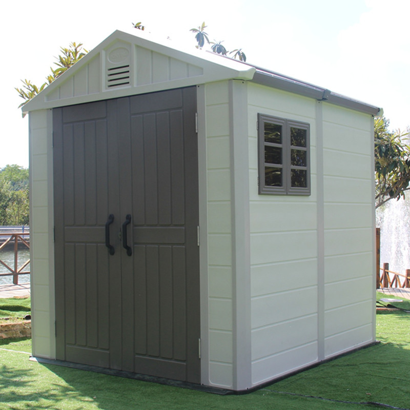 户外组合屋花园工具房间庭院储物杂物收纳房组装移动房别墅简易房