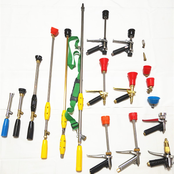 农用喷雾器打药机水枪可调雾化轴流高压喷枪担架式地埋旋转喷头