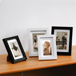 华鸿相框摆台创意挂墙6寸7寸8寸10寸a4儿童宜家相片架画框外框
