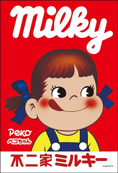 【预定】日本卡通动漫拼图300片 不二家女孩peko 益智玩具