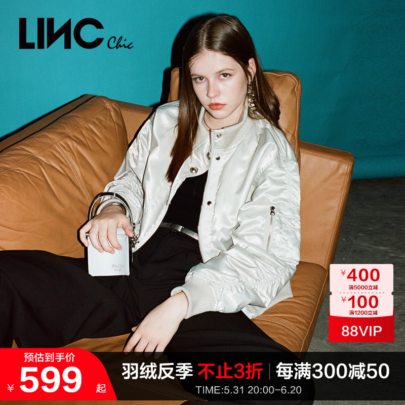 LINCCHIC金羽杰羽绒服女轻奢