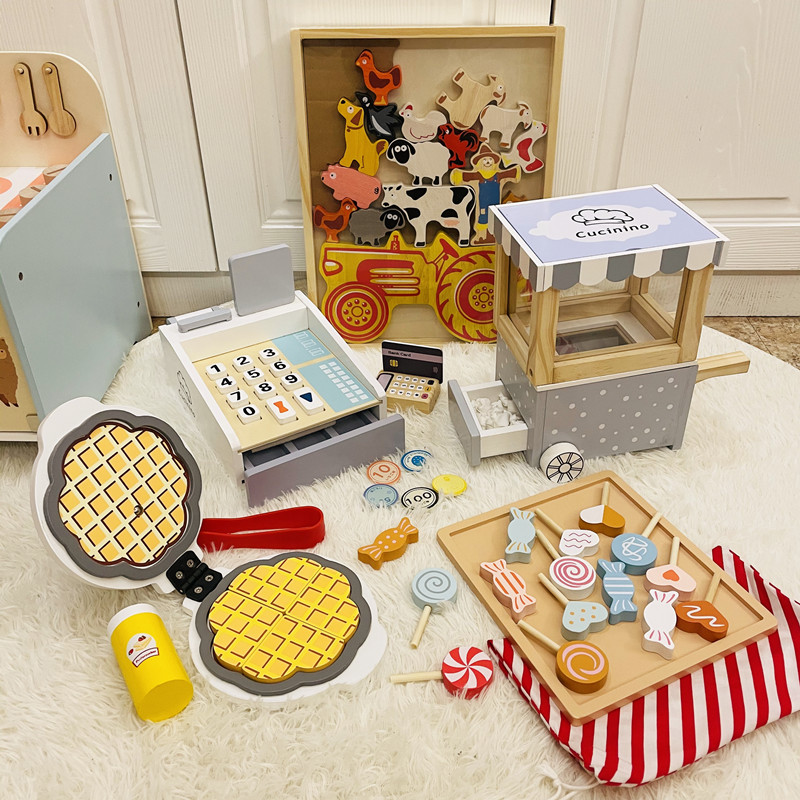 儿童玩具生活仿真木质亲子厨房幼儿园道具寓教于乐套装礼物过家家