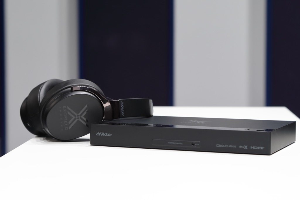 jvc victor xp-ext1 头戴式无线耳机 7.1声道游戏电影多声道耳机