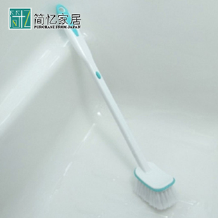 日本AISEN 多用浴室清洁刷子三合一地板刷浴缸刷瓷砖缝隙刷毛发夹