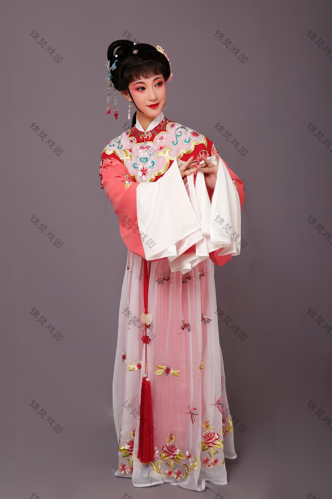 越剧西厢记花旦小旦闽剧歌仔粤剧黄梅戏民族服装