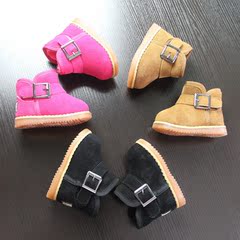 婴儿雪地靴软底宝宝棉鞋0-1-2岁童鞋冬季加厚保暖宝宝学步鞋靴子