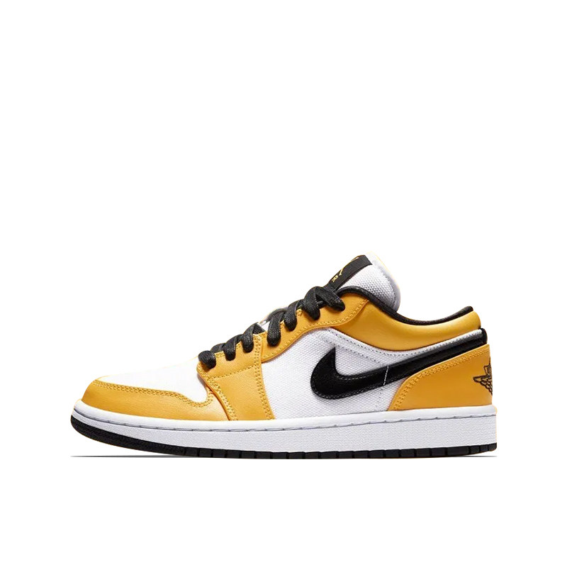球鞋家 air jordan 1 low aj1低帮新秀 白橙湖人 cz4776-107