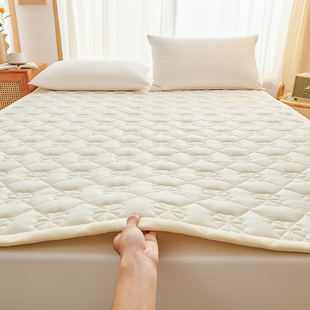 A类针织加厚乳胶夹棉床垫家用软垫加厚垫子家用床褥垫被褥子秋冬