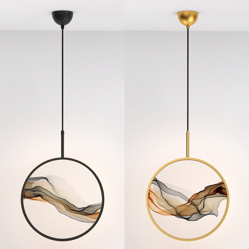 轻奢小吊灯创意个性床头卧室长线吊线灯过道阳台灯现代简约吧台灯