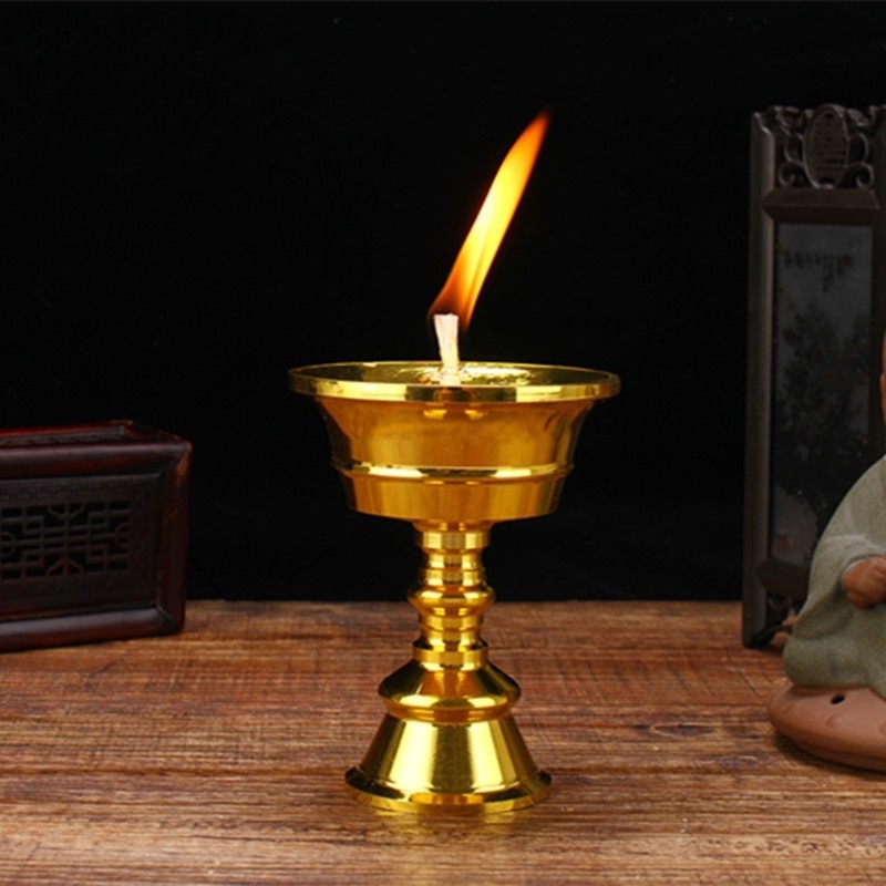 油灯液体酥油供佛可用佛灯长供食用灯座用油其他宗教工艺品