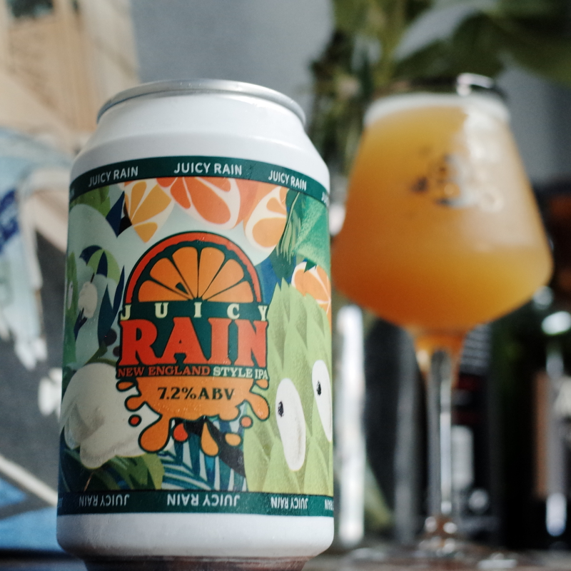 怒推！3月22产 气泡实验室 果汁雨 Juicy Rain 浑浊IPA 精酿啤酒