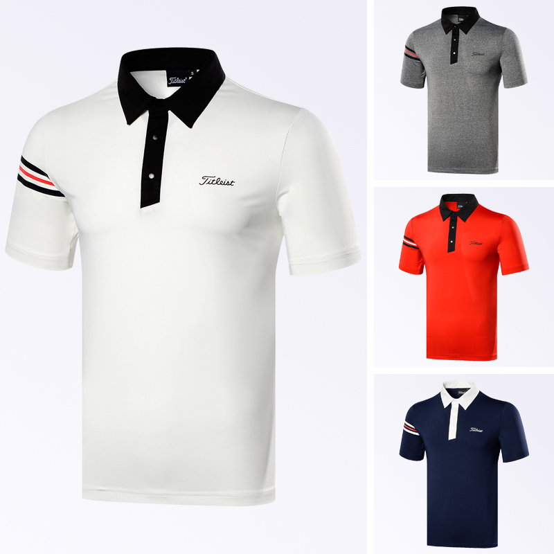 高尔夫球服装男透气速干短袖排汗t恤户外运动服golf球衣上衣2019|ruв категории движение/йога/фитнес/фанаты товаров, гольф, гольф - одежды - от Buy2taobao.com для оказания профессиональной услуги покупки агента Taobao