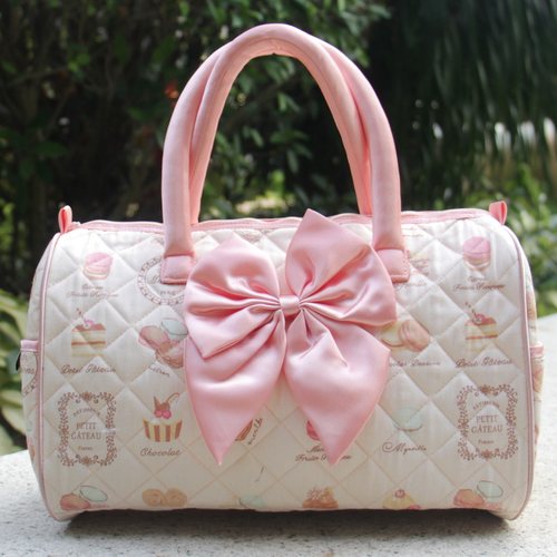 泰国曼谷包ferera正品 波士顿女包蝴蝶结包水桶包 小象手提包包邮_7折