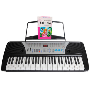 正品新韵XY833多功能教学数码电子琴54键学生用琴轻乐器LED显示屏