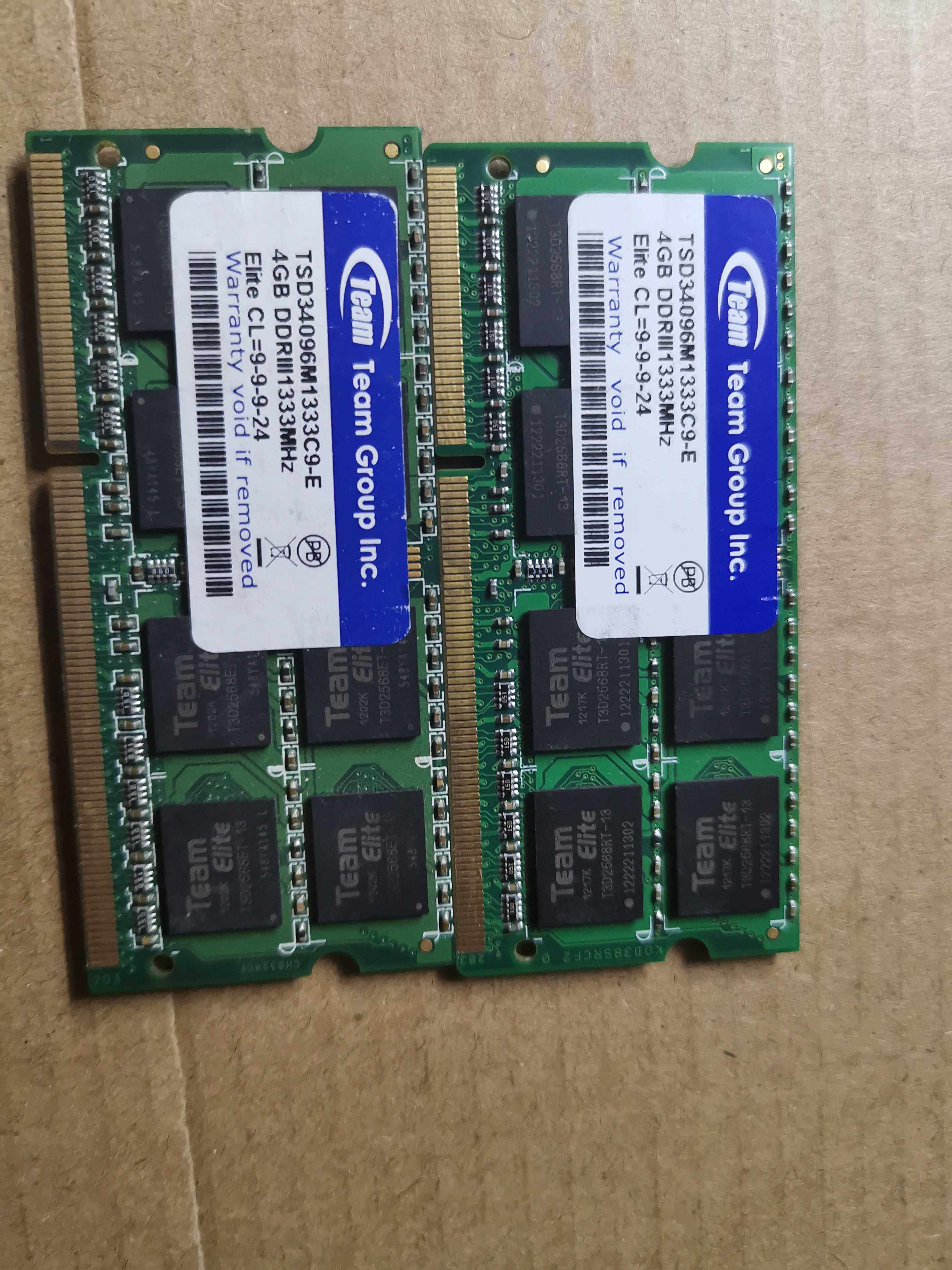原装team十铨科技ddr3   1333  4g  pc3  10600  4g  笔记本内存